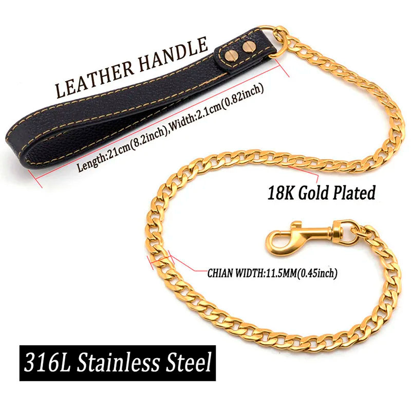 4.5FT Metal Dog Leash