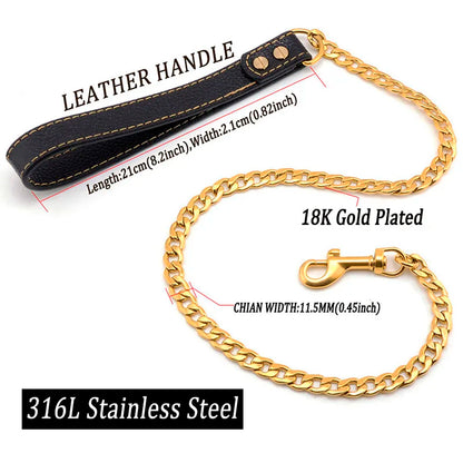 4.5FT Metal Dog Leash